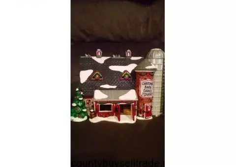 Dept 56 Snow Village Christmas Barn Dance