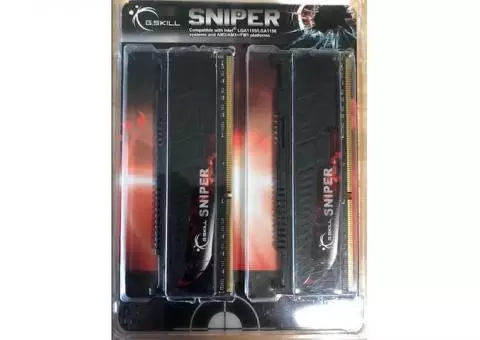 G.SKILL Sniper Gaming Series 32GB (4 x 8GB) 240-Pin DDR3 SDRAM