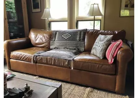 Love cats? Your cats WANT this leather couch.