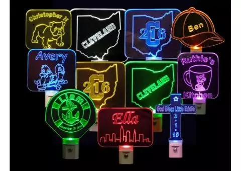 Personalized LED Night Lights