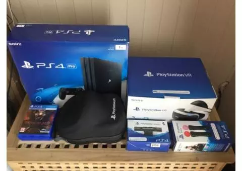Brand new Ps4 Pro 1TB comes with full accessories