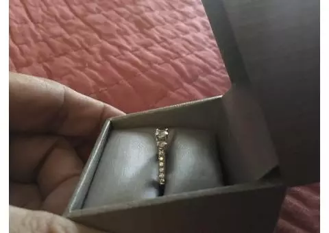 White Gold Diamond Ring for SALE