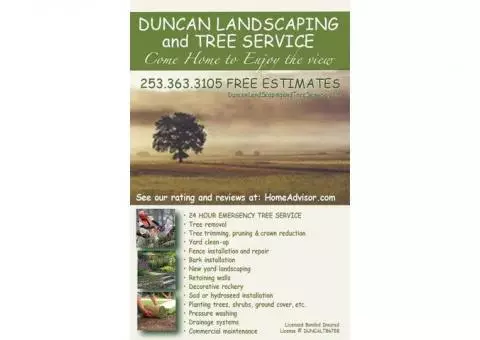 Duncan Landscaping and Tree Service