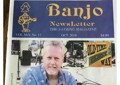 Banjo News Letters.  440 books 1976 - 2015