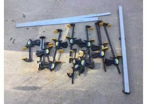 Woodworking clamps