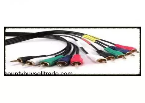 5 RCA Component-A/V Cable