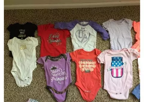 Baby Girl Clothing (Newborn-6/9 months)