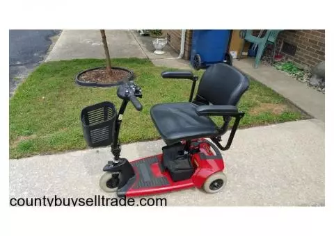 Pride mobility scooter