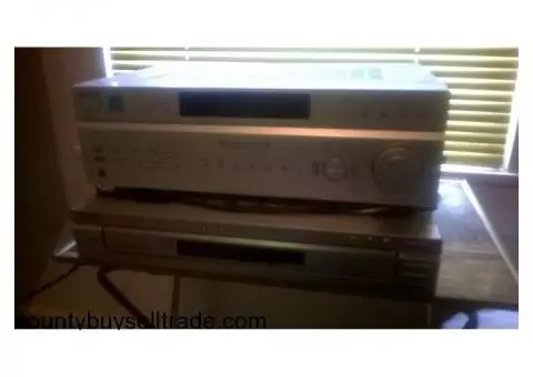 Sony receiver and  Sony 5 DVD/CD CHANGER