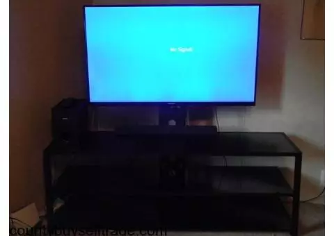 Hisense 50" LED TV with stand and Speaker System