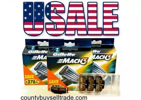 Gillette Mach 3 - 12 cartridges - $20