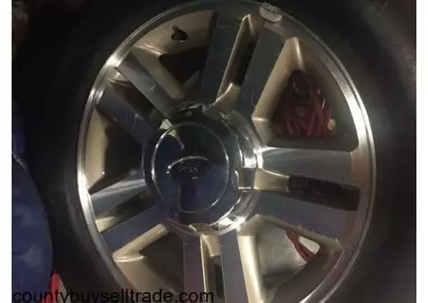 Ford Rims/Tires 18" for sale