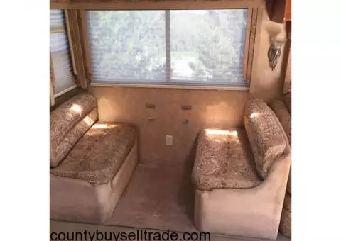 Hide a bed couch and dinette bench seats