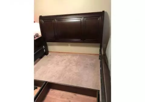 King bed frame for sale