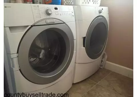 Maytag Epic front load washer & dryer