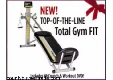 NEW Total Gym FIT Home Gym w/AbCrunch and More, OBO, NIB
