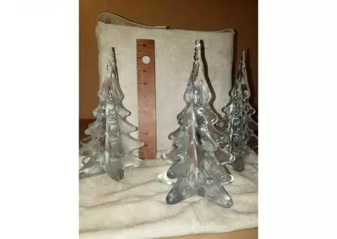 crystal Christmas trees