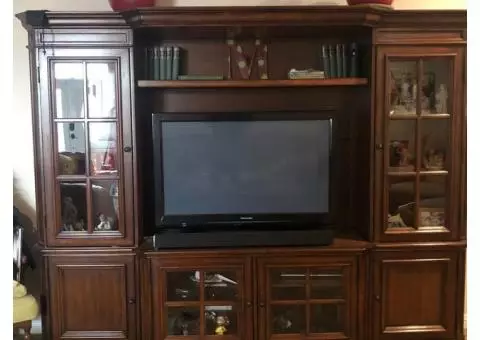 TV/Curio wall cabinet