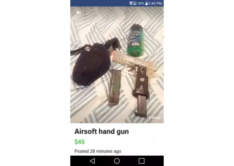 Air Soft Pistol
