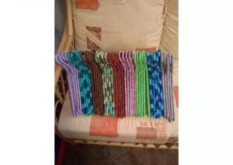 Crochet clothes hangers