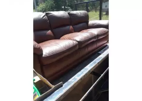 Leather Sofa