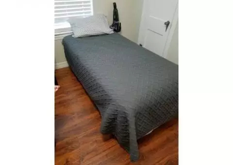 Twin bed w/frame