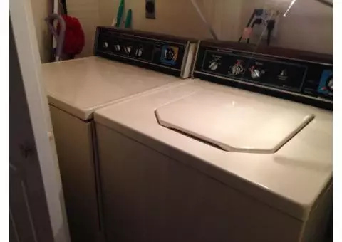 Hotpoint Washer and Gas Dryer