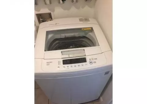 lG washer and gas dryer
