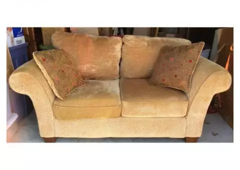 3 Piece Set; Couch, Love Seat, Oversize Chair with Ottoman