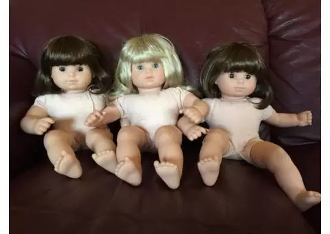 American Girl bitty baby twin dolls