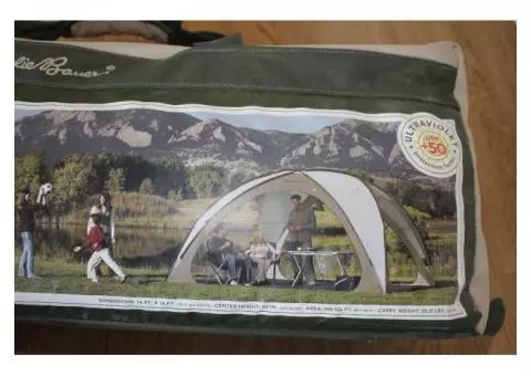 large shade tent for beach, camping, park