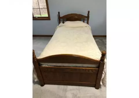 Twin Bed and Dresser
