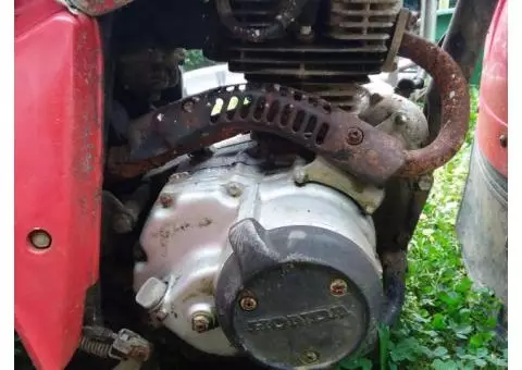 Big Red engine and transmission
