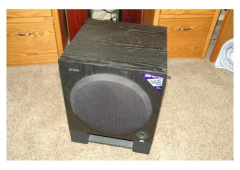 SONY Active Sub Woofer