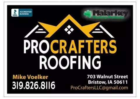 Roofing Sale!