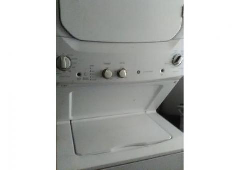 Washer/drier stack unit