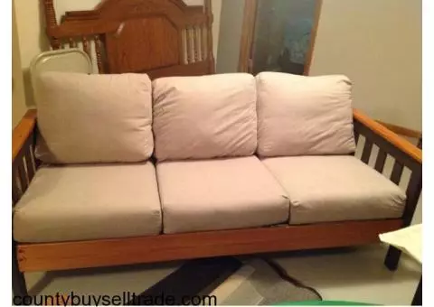 Sofa,chair,2 end tables and a coffee table