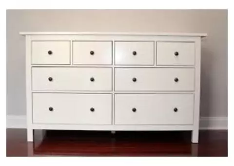 white dresser