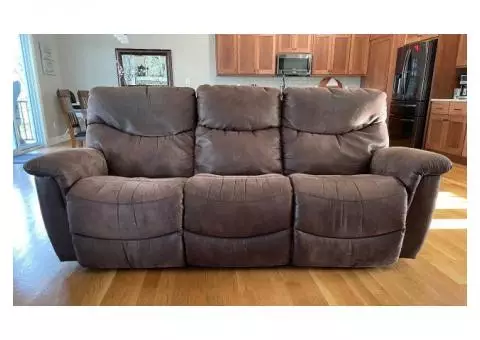 Reclining Sofa and Reclining Sectional