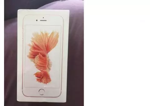 BRAND NEW NEVER OPENED IPHONE 6S