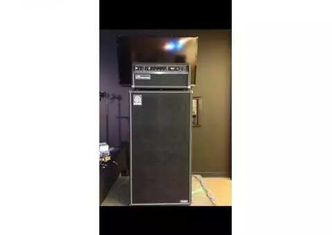 Ampeg SVT Classic Tubed Amp and 8x10 Cabinet