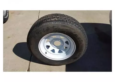 Brand New 15" trailer tire for Sale - with rim