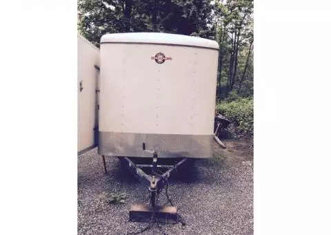 14 ft enclosed utility trailer