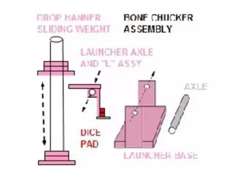 BONE CHUCKER CATAPULT DICE LAUNCHER