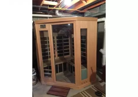Sauna and Treadmill