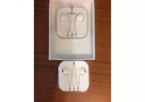 Two Apple EarPods, only used once