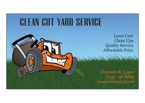 CLEAN CUT YARD SERVICE