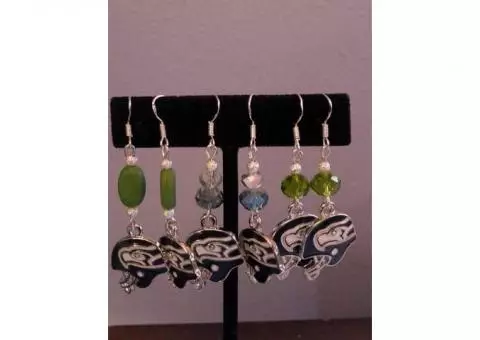 seahawks earrings