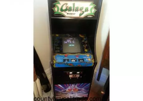 1981 Galaga Free Standing Video Game.