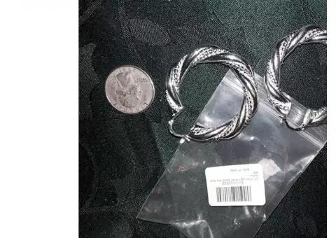 Sterling silver ear rings